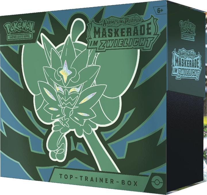 Actual product image Pokémon Twilight Masquerade (German, Elite / Top Trainer Box)