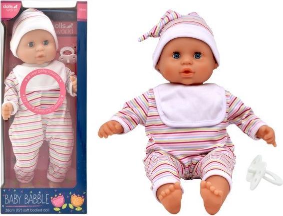 Dolls World Mondo delle bambole Lalka Baby Babble 38 cm