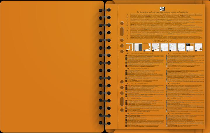 Produktbild Oxford Meetingbook (A5+, Liniert, Weicher Einband)