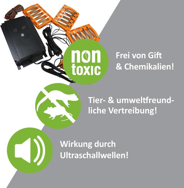 Actual product image Isotronic 3in1 marten repellent