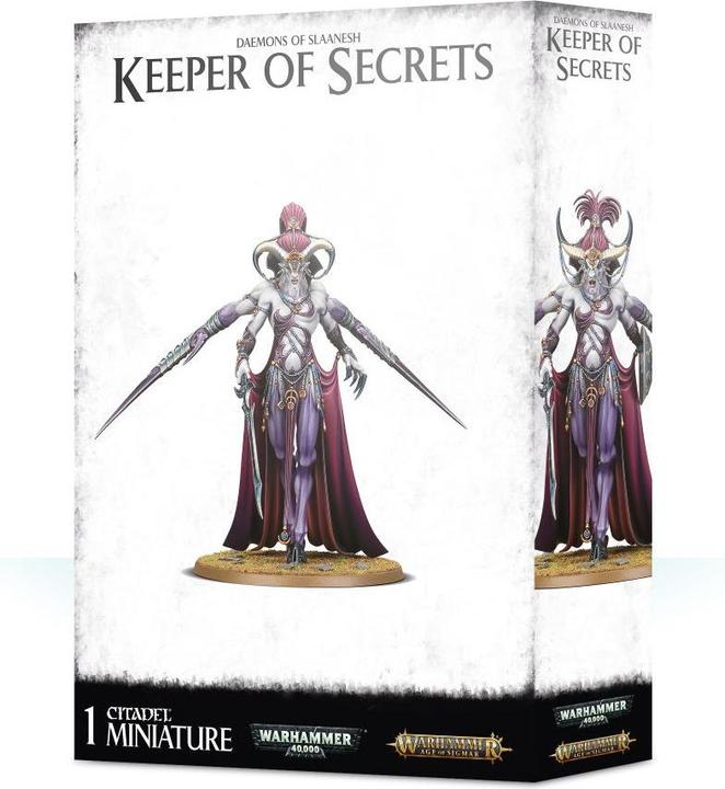 Image du produit Games Workshop Warhammer 40k & AoS - Daemons of Slaanesh Keeper of Secrets (Matières plastiques)