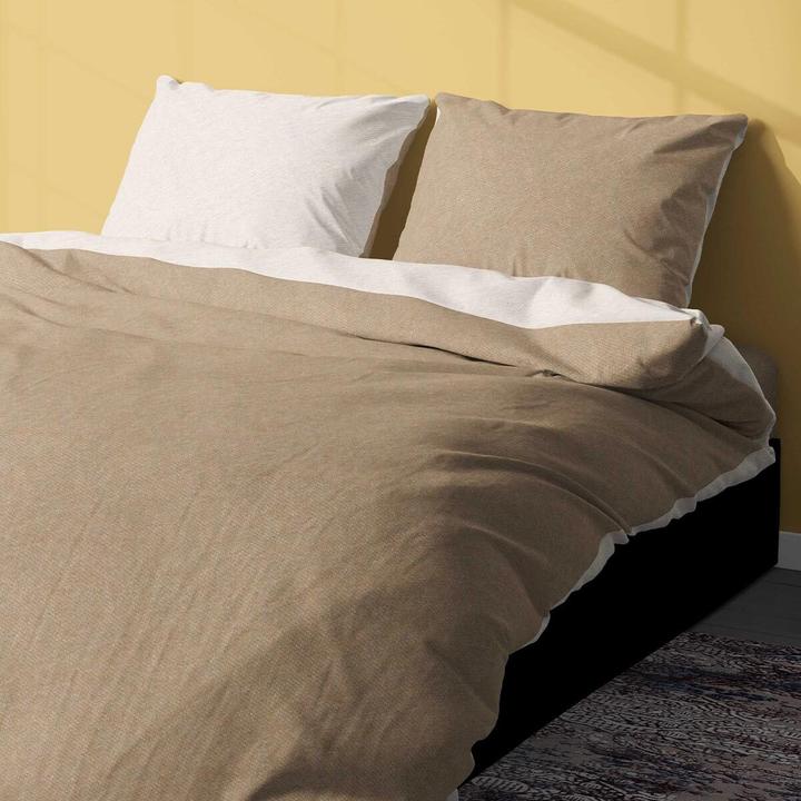 Actual product image Traumschlaf Melangebiber (Bedding set, 155x220 cm + 80x80 cm)