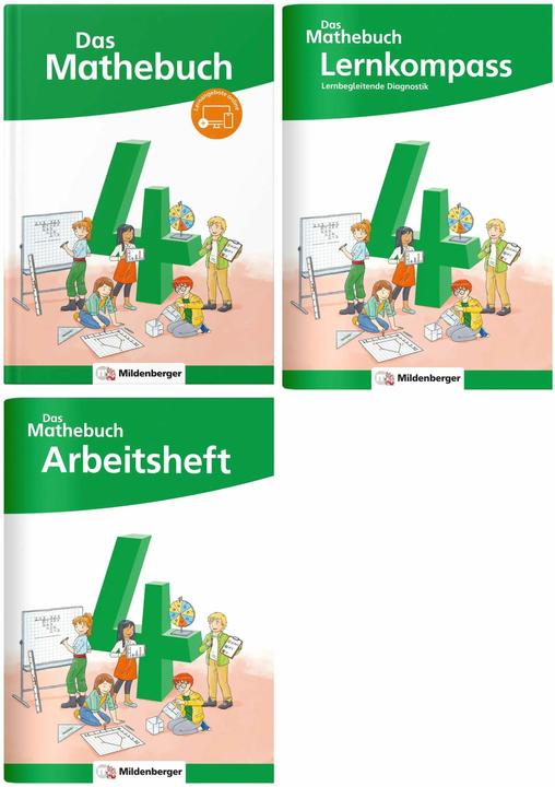 Image du produit Das Mathebuch 4 Neub. 3 Tl. (Allemand, Cathrin Höfling, Ulrike Hufschmidt, Julia Michalke, Myriam Kolbe, Anja Finke, Sébastien Dr. Walter, 2024)