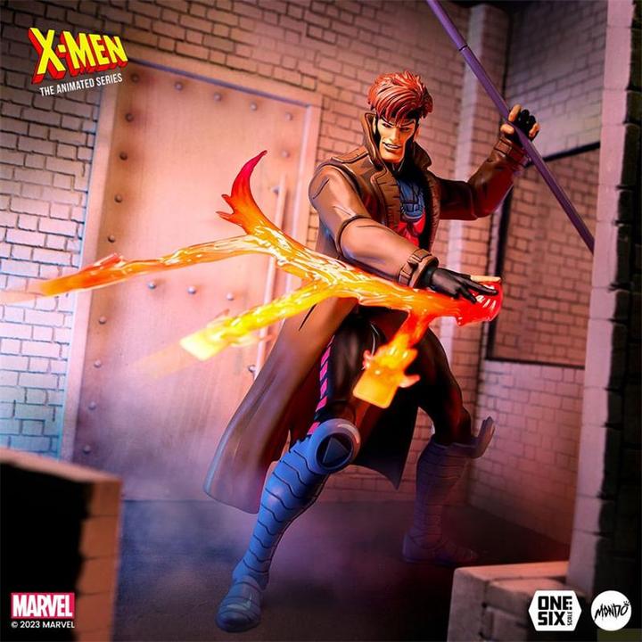 Actual product image Mondo X-Men: The Animated Series action figure 1/6 Gambit 30 cm
