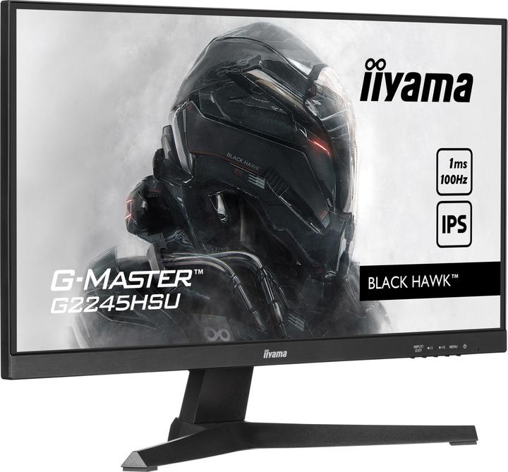 Produktbild iiyama Monitor G2245HSU-B2 (1920 x 1080 Pixel, 21.50")