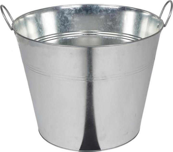 Natura Punto Zinc Bucket with 2 Handles (40 l)