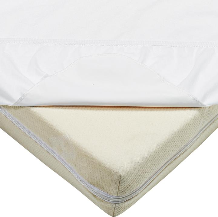 Immagine prodotto Baby Dan 4386-01 Lenzuolo da culla 60 x 120 cm in cotone bianco (60 x 120 cm)