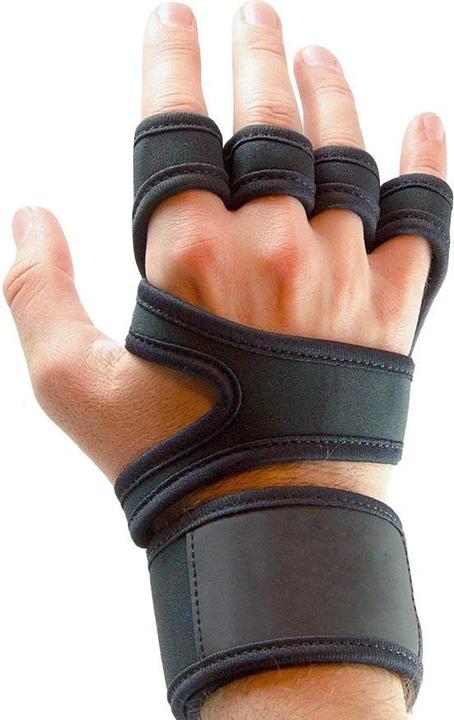 Image du produit JTI Gants d'entraînement avec support poignet - Noir - L (L)