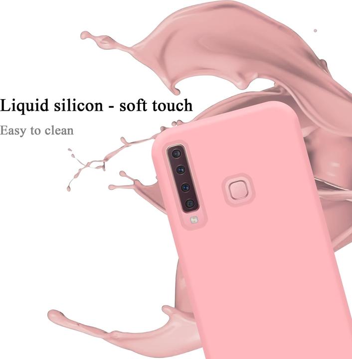 Produktbild Cadorabo TPU Liquid Silicone Case Hülle für Samsung Galaxy A9 2018 (Samsung Galaxy A9 (2018))