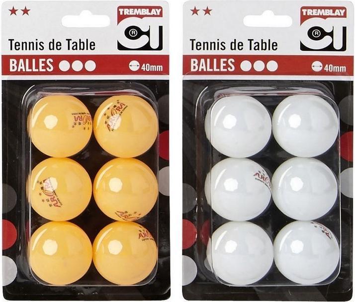 Hasbro Blister mit 6 Tischtennisbällen Tremblay (6 Stk.)