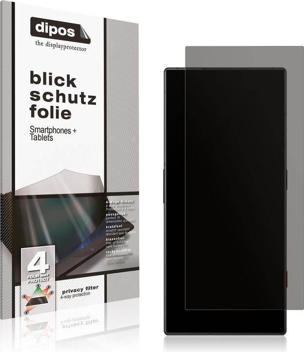 Immagine prodotto Dipos Pellicola Protettiva 4-Way Privacy (1 Pezzo/i, ZTE Nubia Red Magic 8S Pro)