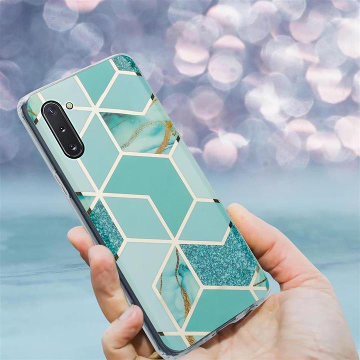 Image du produit Cadorabo Couverture IMD TPU Marbre coloré (Samsung Galaxy Note 10)