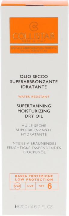 Produktbild Collistar Supertanning (Sonnenöl, Bis SPF 10, 200 ml)