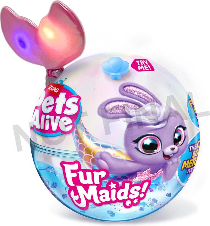 Produktbild Zuru PETS ALIVE-FURMAIDS-PLUSH,S1,SHRINK WRAP,6PC (30 cm)
