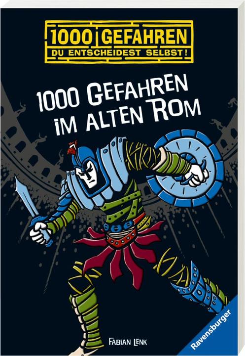 Actual product image Ravensburger 1000 Gefahren im alten Rom (German, Fabian Lenk, Rolf Bunse, 2013)