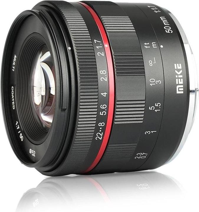 Image du produit Meike 50mm f/1.7, Canon RF (Canon RF, APS-C / DX)