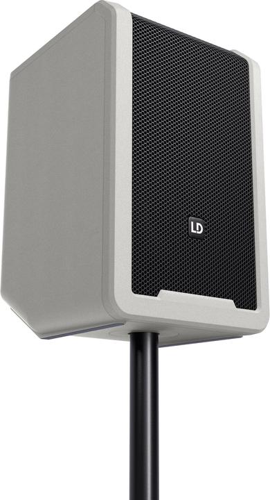 Produktbild LD Systems ANNY® 8 HHD B8 G - Tragbarer Bluetooth® PA-Lautsprecher mit Akku, Mixer und 1x Funkmikrofon, Urban (Aktiv)