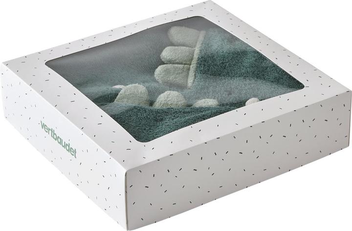 Immagine prodotto Vertbaudet Asciugamano da bagno con cappuccio e guanto per lavare il bambino DRAGON