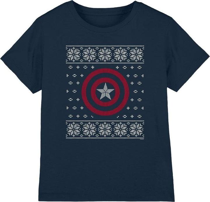 Actual product image Captain America Childrens/Kids Shield T-Shirt (116)