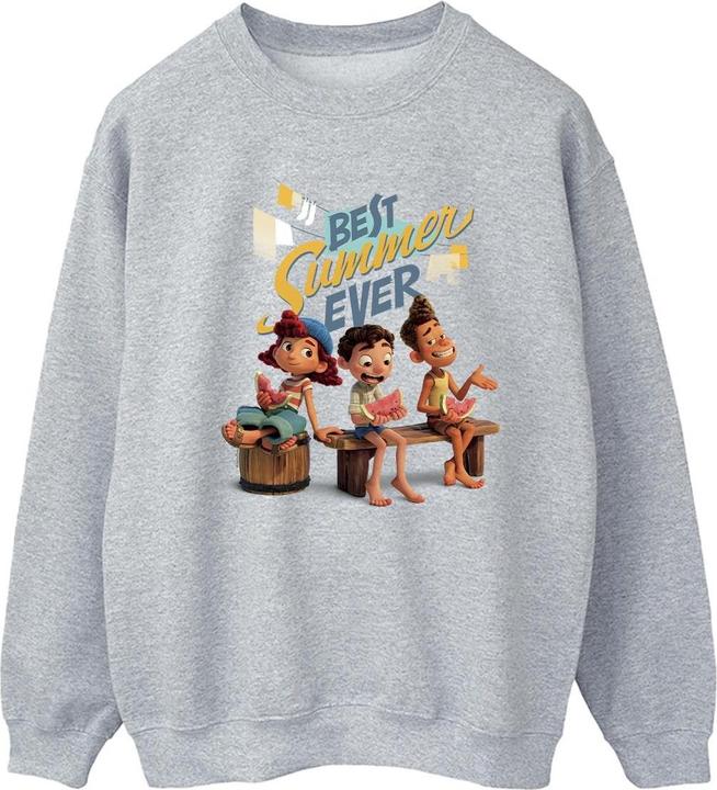 Actual product image Disney Mens Luca Best Summer Ever Sweatshirt (S)