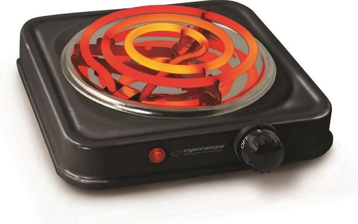 Esperanza EKH012K Zwart Elektrisch fornuis