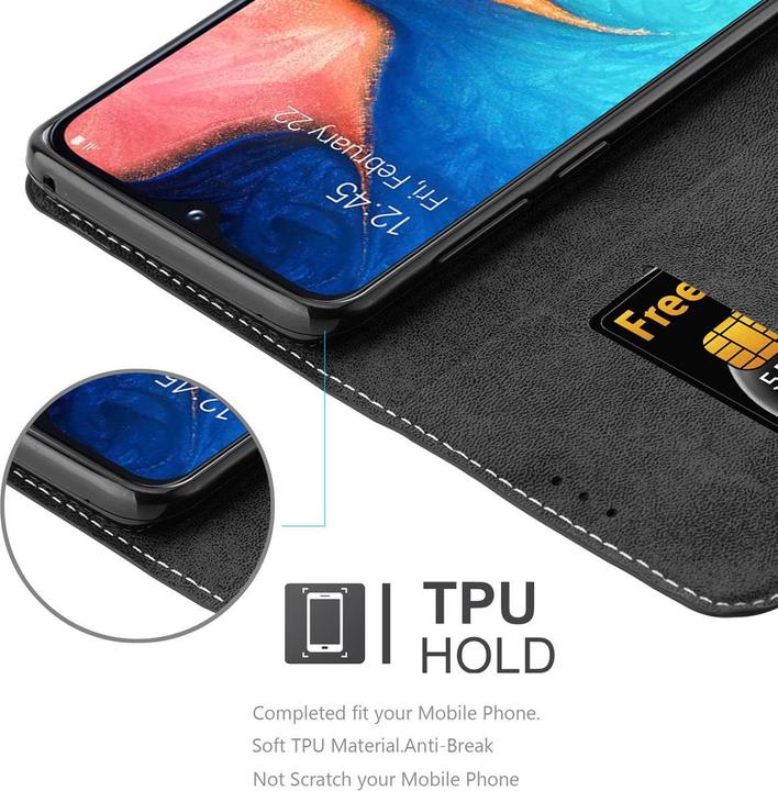 Image du produit Cadorabo Étui X-Wallet en simili cuir (Samsung Galaxy A20e, Samsung Galaxy A10e)