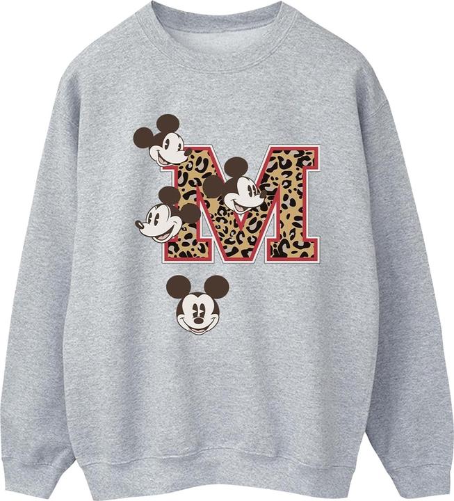 Disney Mickey Mouse M Faces Sweatshirt