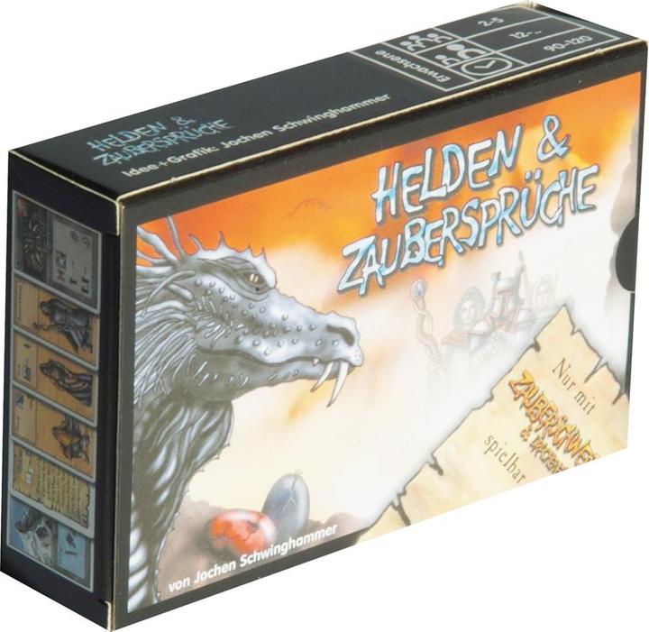 Produktbild ADL51026 - Helden & Zauber - Zauberschwert & Drachenei - Kartenspiel, ab 12 Jahren (DE-Erweiterung) (Englisch)