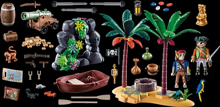 Immagine prodotto Playmobil 70962 Isola del tesoro dei pirati con scheletro (70962, Pirati Playmobil)