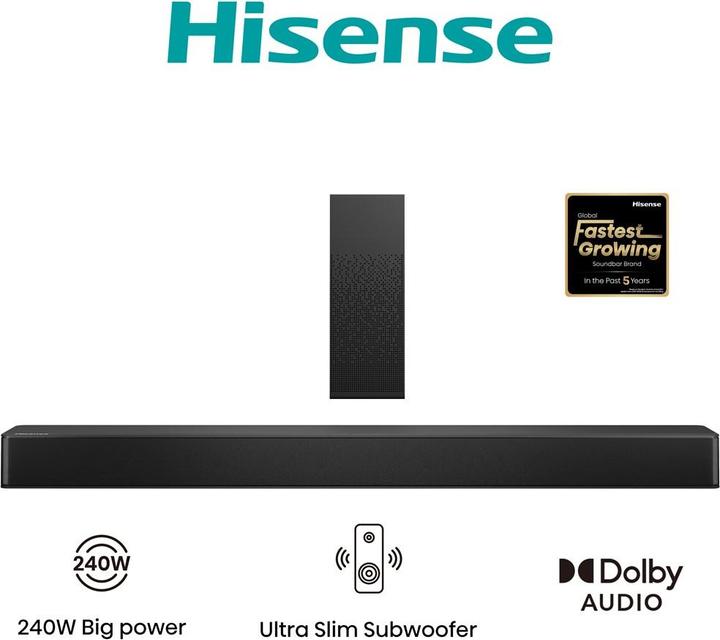 Produktbild Hisense HS2100 (240 W, 2.1 Kanal)