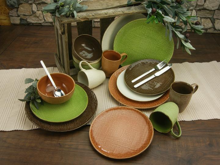 Actual product image CreaTable CANVAS Mediterranean (16 Piece)