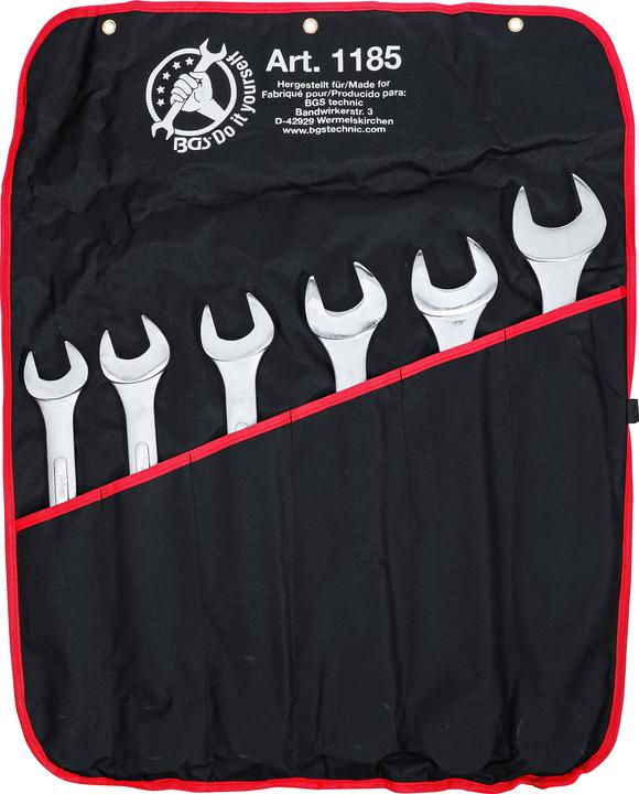 Actual product image BGS Combination tensioner set | XXL | 34 - 50 mm | 6 pcs. (50 mm, 41 mm, 34 mm, 46 mm, 38 mm, 36 mm)