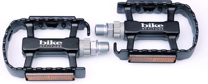 Actual product image Wellgo Pedals MTB LU-C19 9/16" aluminium black OEM