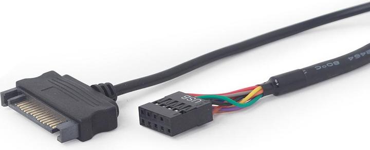 Immagine prodotto Gembird FDI2-ALLIN1-03 lettore di schede Interno Nero, Grigio (SATA, USB)