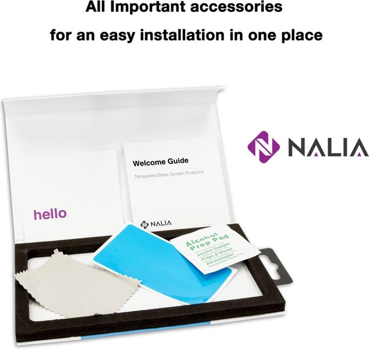 Image du produit Nalia Verre de protection (1 pièce(s), LG V40 ThinQ)