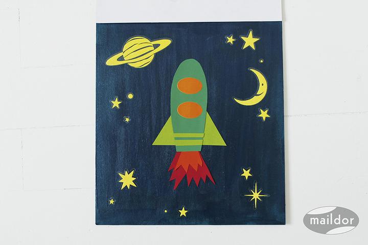 Actual product image Clairefontaine Phospho planets