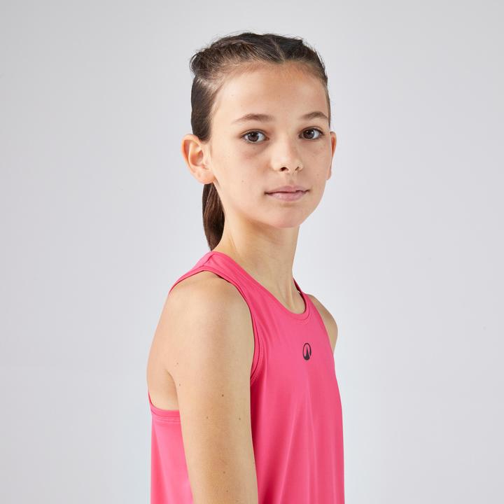 Produktbild Artengo Mädchen Tennistop Rundhals - TTK Dry Mädchen rosa (8, 9, 10)