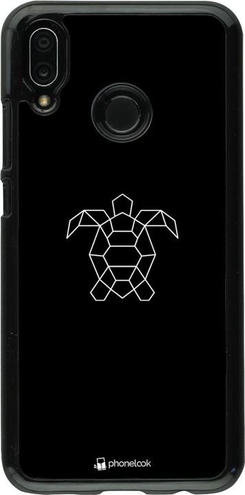 Immagine prodotto PhoneLook Cover Turtles linee su nero (Huawei P20 Lite)