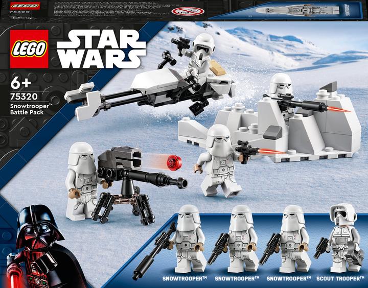 Actual product image LEGO Snowtrooper Battle Pack & AT-ST (75320, LEGO Star Wars)