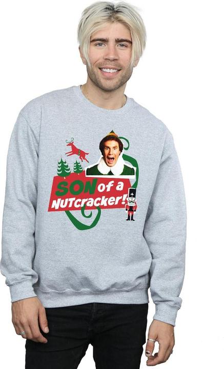 Immagine prodotto Elf Son Of A Nutcracker Felpa Uomo (XXL)