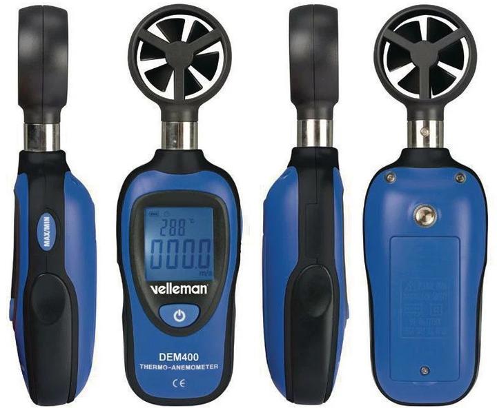Produktbild Velleman DEM400 Hand-Windmesser