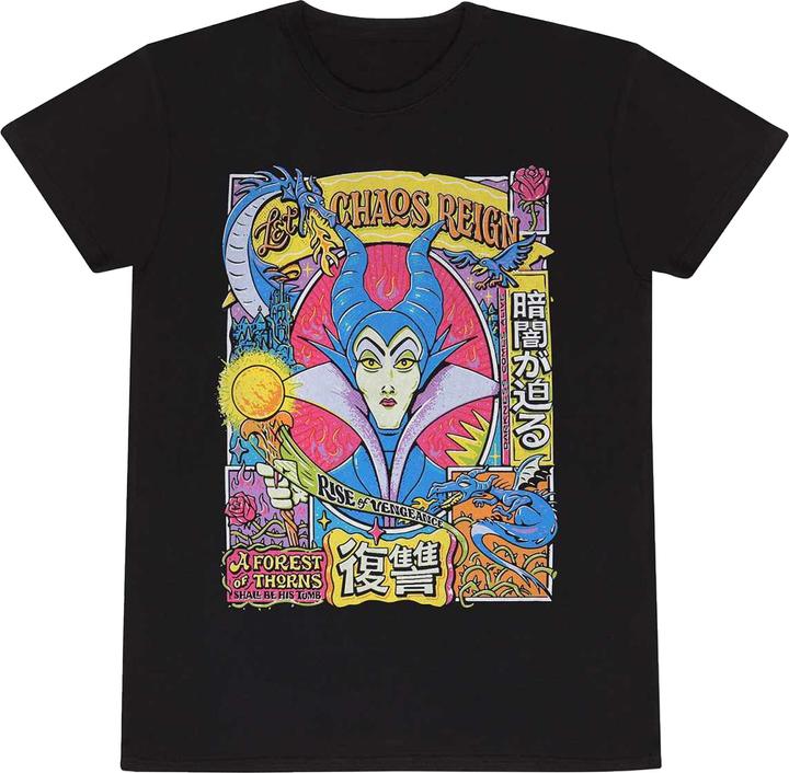 Image du produit Disney Adulte Let Chaos Reign Maleficent TShirt (M)