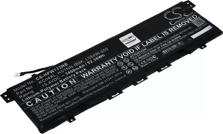 AccuCell Battery Laptop HP Envy X360 13-ag0003ng, X360 13-ag0004ng, type KC04XL and others. (3400 mAh)