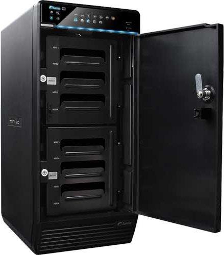 Actual product image Fantec QB-X8US3R black 8Bay RAID (3.5")