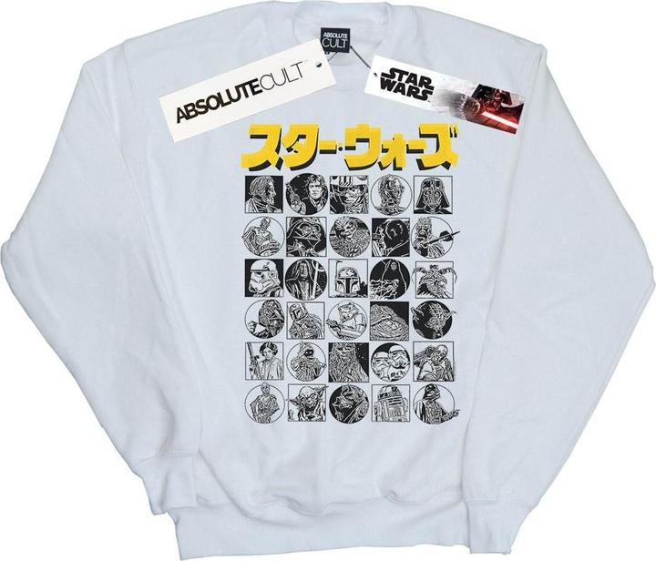 Produktbild Star Wars Japanese Character Thumbnail Sweatshirt (XL)