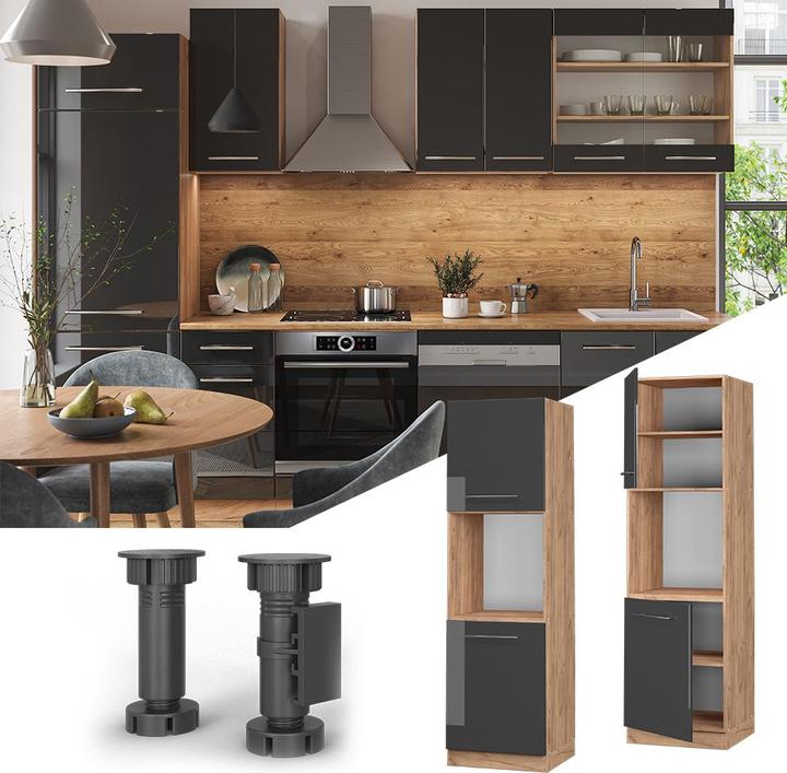Actual product image Vicco Herdumbauschrank Fame-Line (60 x 60 x 206 cm)