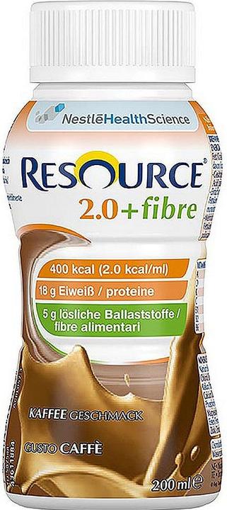 Actual product image Resource 2.0 Dietary fibre (Coffee, 4 x)