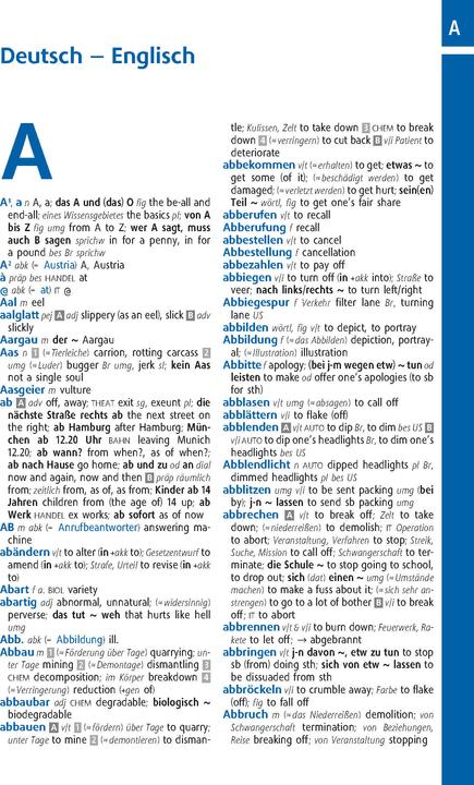 Produktbild Langenscheidt Abitur-Wörterbuch Englisch Klausurausgabe (Deutsch, Englisch, 2021)