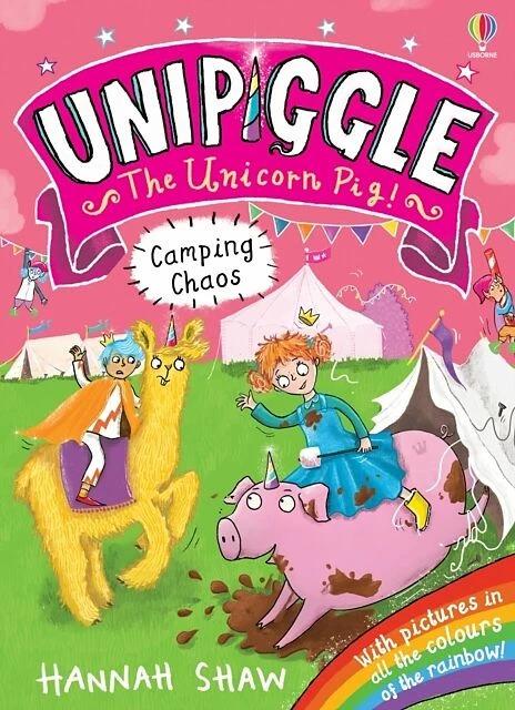 Immagine prodotto Unipiggle: caos in campeggio (Inglese, Hannah Shaw)