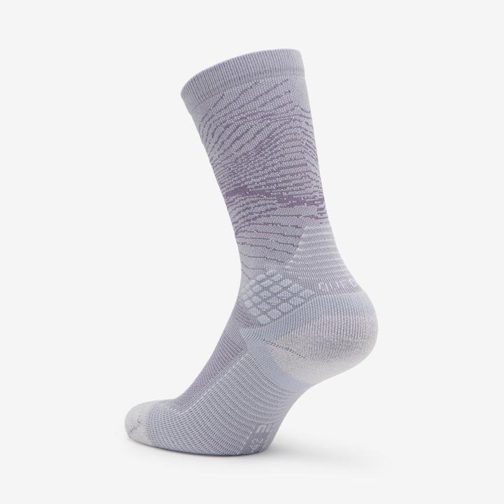 Image du produit Quechua Chaussettes randonnée - hike 500 high gris et abricot x2 paires (39, 42)